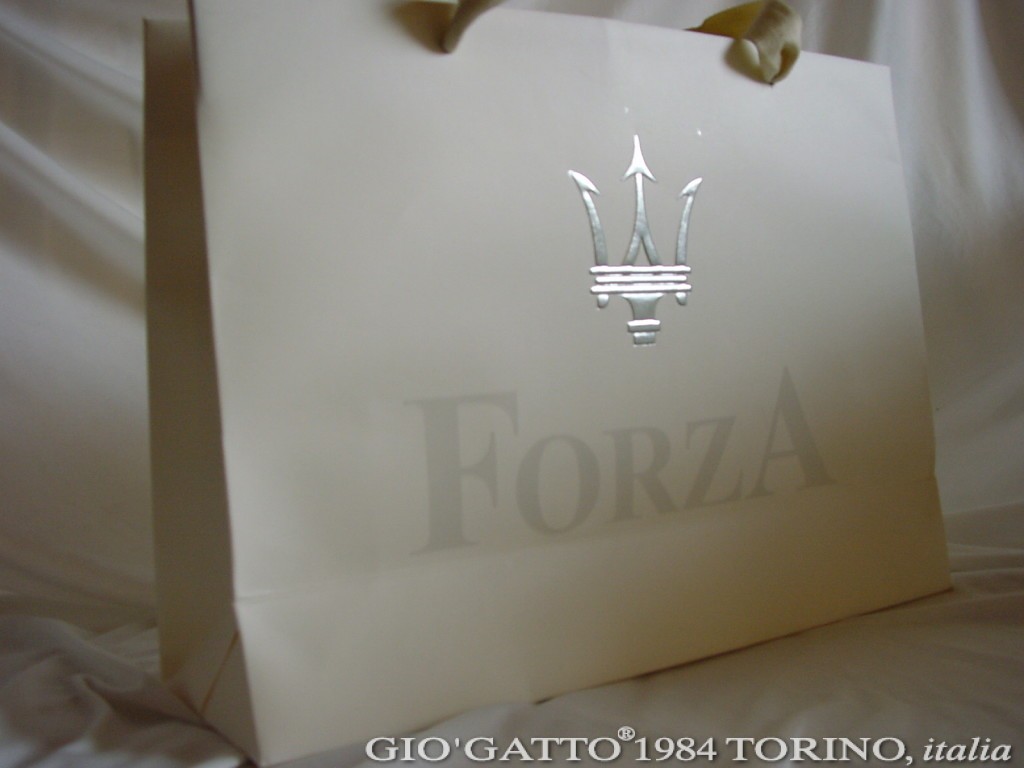 FERRARI-MASERATI paper-bag per FORZA