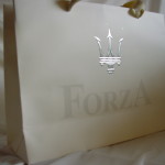 FERRARI-MASERATI paper-bag per FORZA