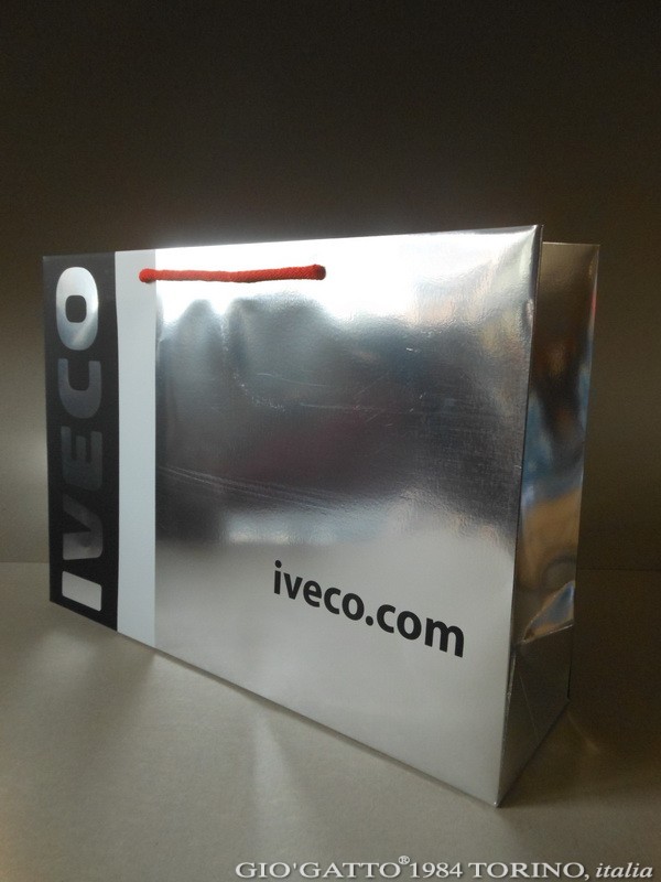IVECO silver paper-bag